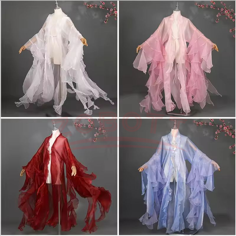 Women'S Fashion Knitwear - Chinese Ancient Gorgeous Hanfu Overcoat Cardigan