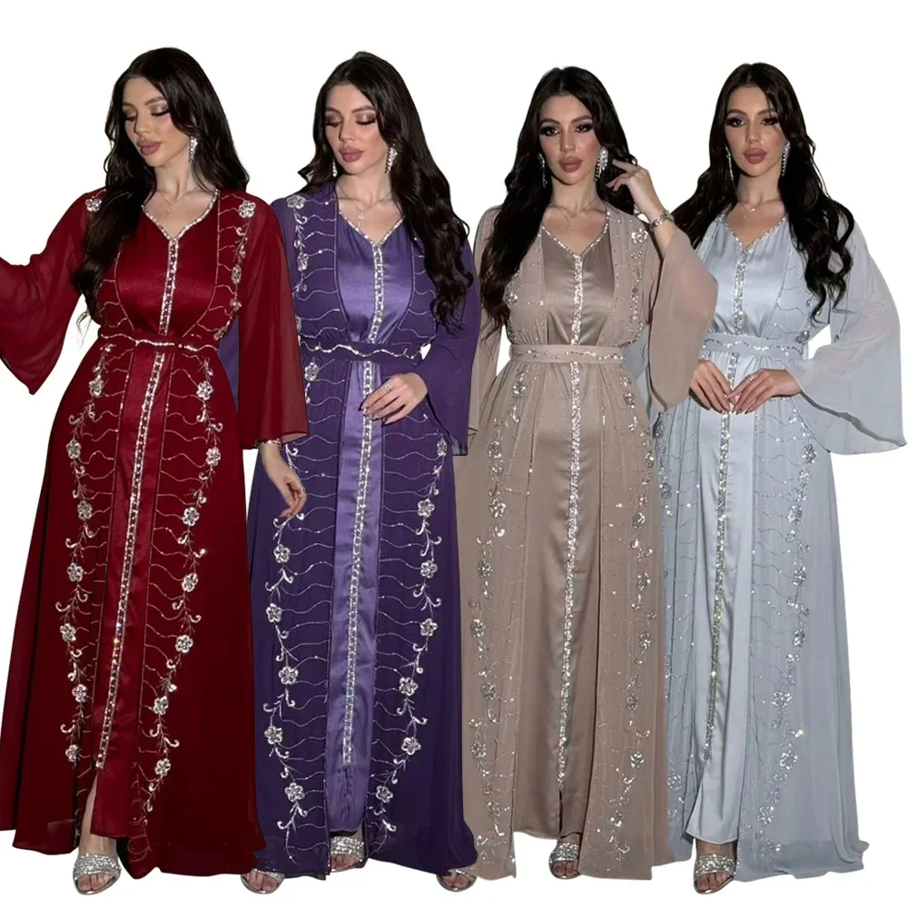 Muslim Set Dress Women Four-se - Turkey Women Fashion 评论和价格