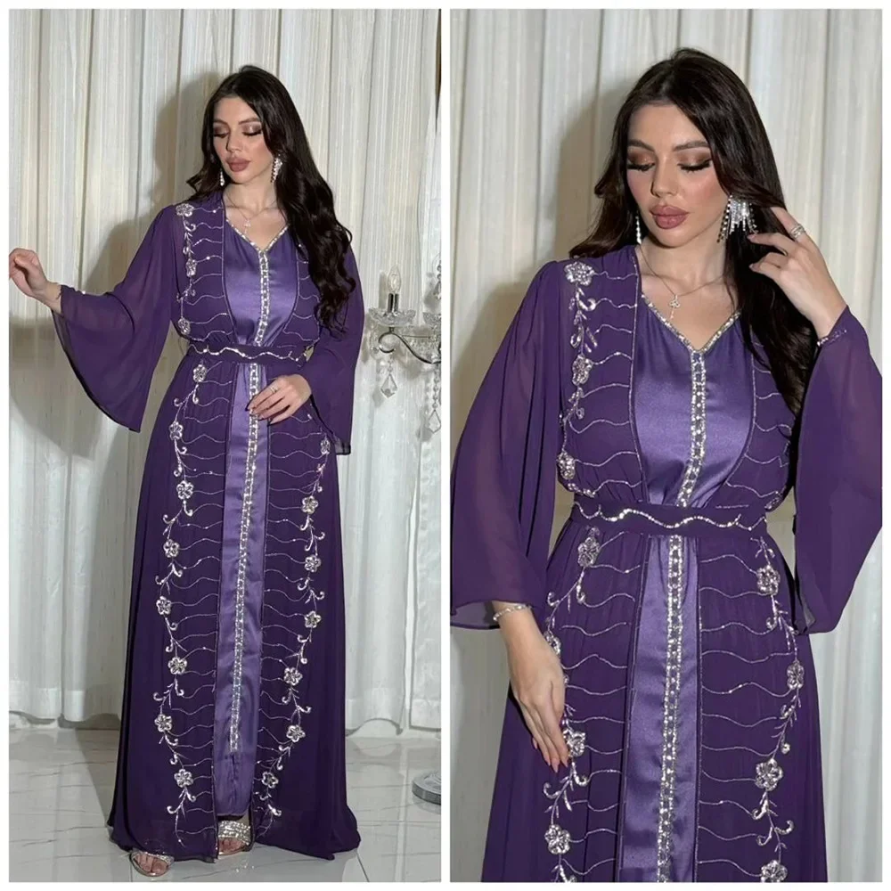Muslim Set Dress Women Four-se - Turkey Women Fashion 评论和价格
