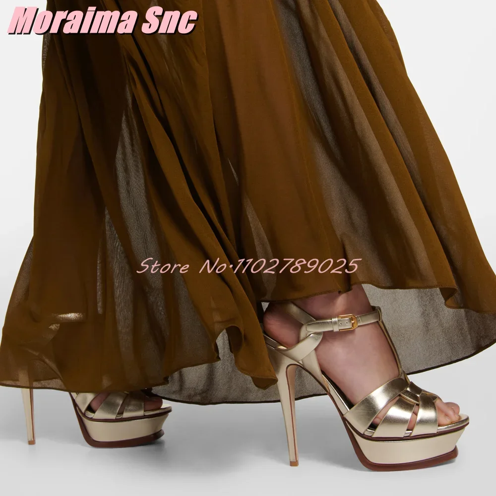 Platform Waeve T-strap Square  - Women'S Fashion Q 评论和价格