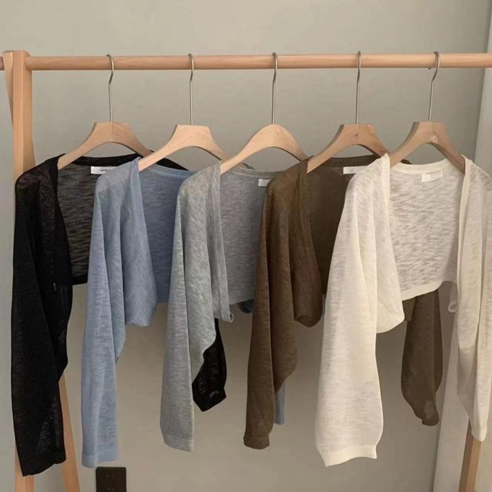 New Thin Sunscreen Cardigan Ru - Women'S Fashion Long Coat 评论和价格