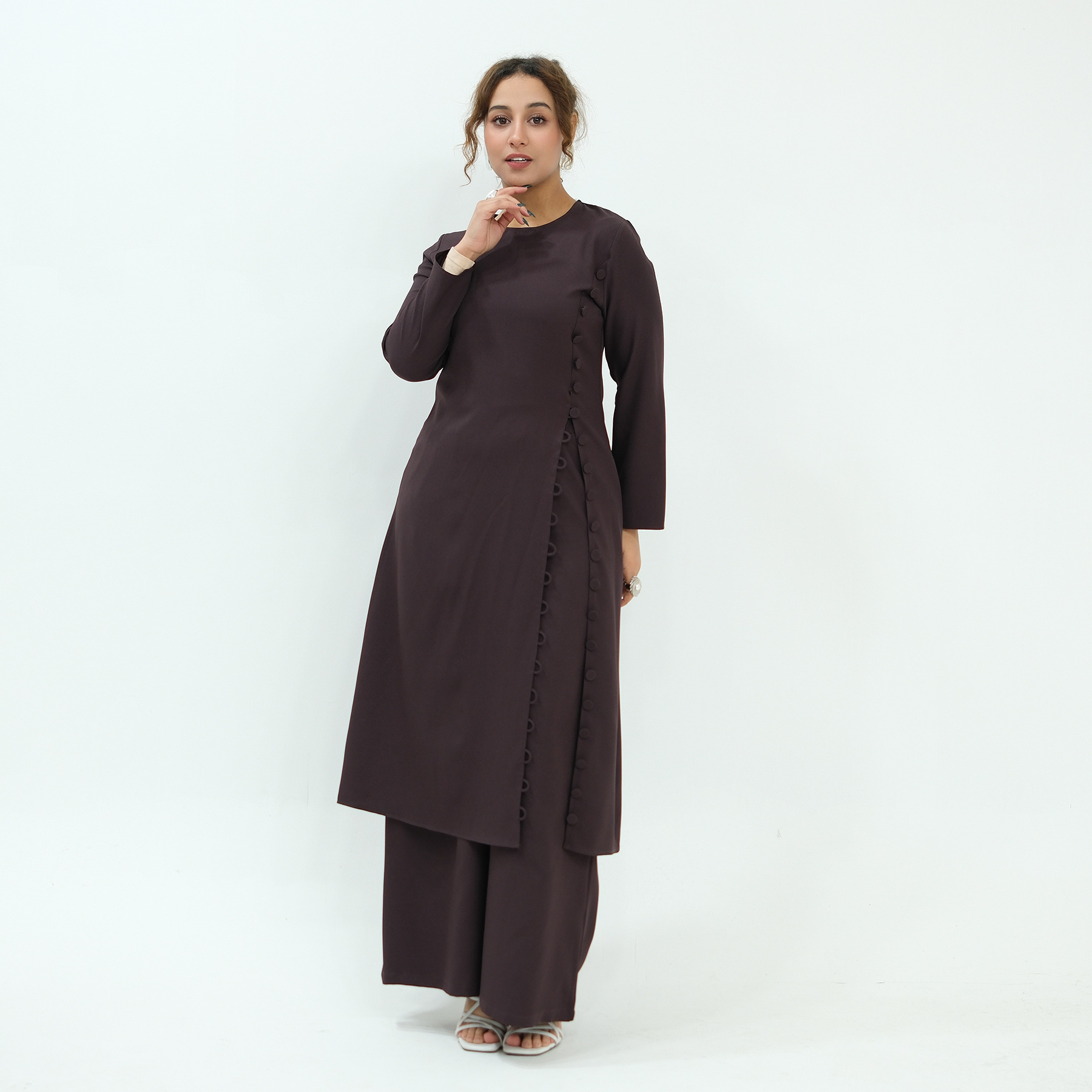 Two Piece Muslim Sets for Woma - Turkey Women Fashion 评论和价格
