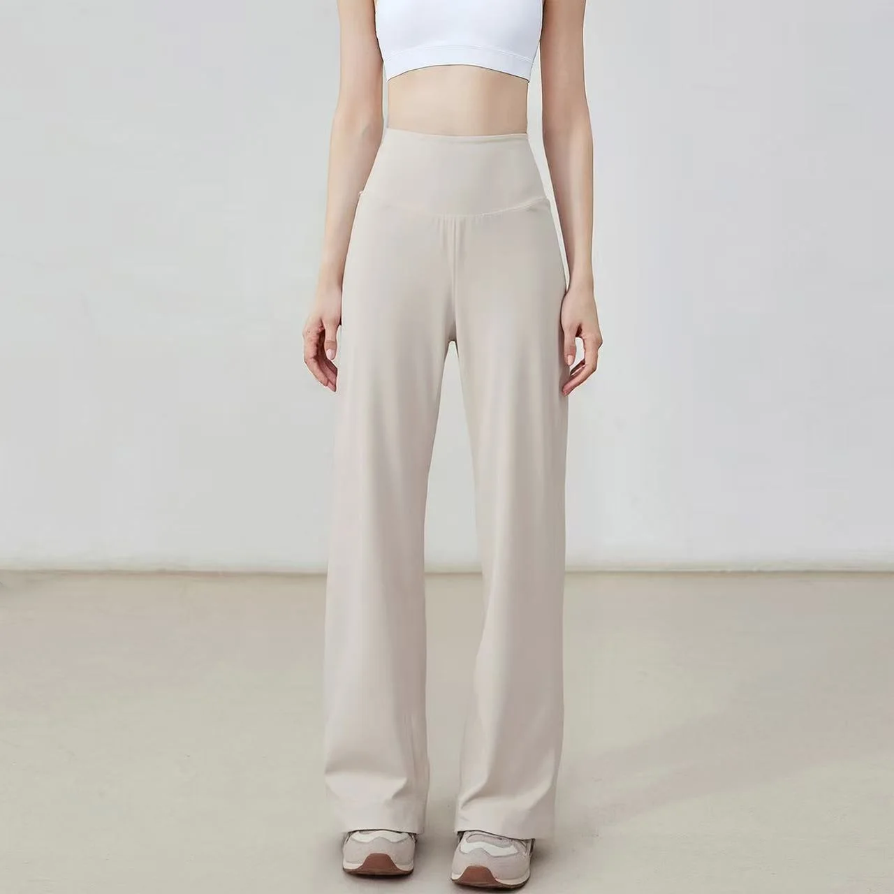 Fitness Women's Loose Straight - Women'S Fashion Trousers 评论和价格
