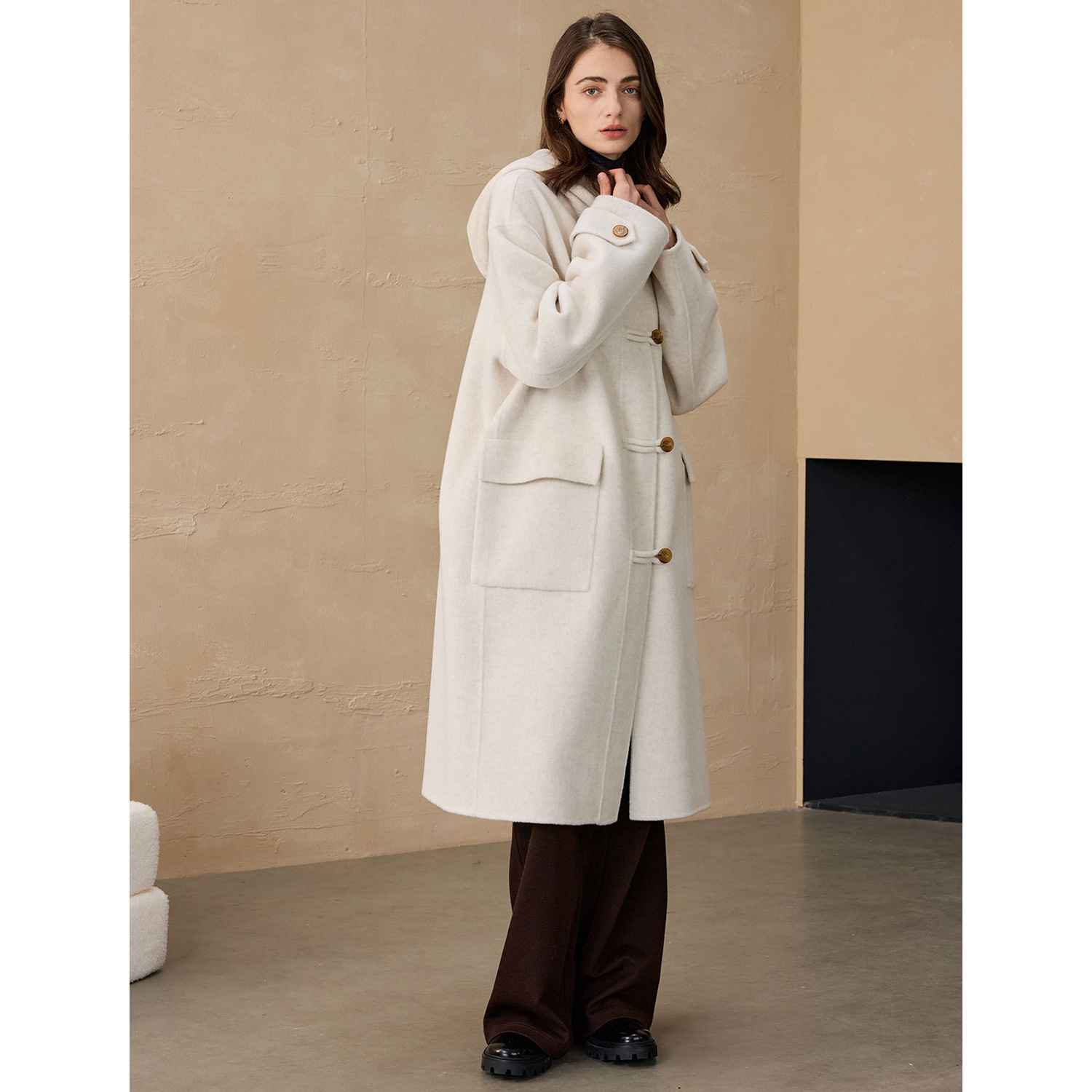 Allingentle Women's Blazer Woo - Women'S Fashion Long Coat 评论和价格