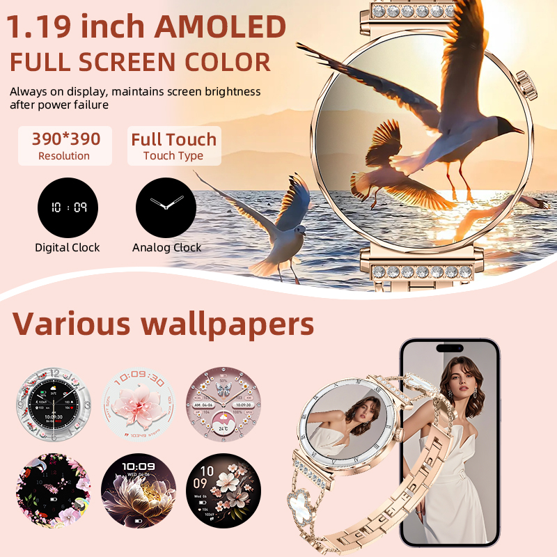 LIGE New Women's Smart Watch 1 - Turkey Women Fashion 评论和价格