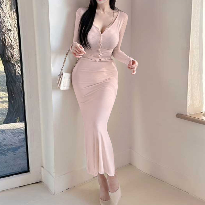 2026 Korean Dongdaemun Two-Pie - Women'S Fashion Knitwear 评论和价格