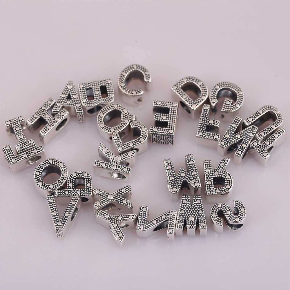 925 Sterling Silver Bead Alpha - Women'S Fashion From The 20S 评论和价格