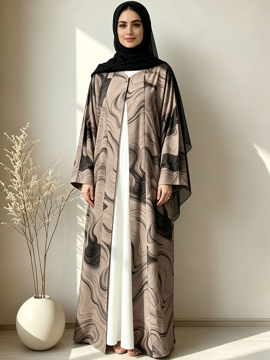 Middle East Muslim Abaya Fashi - Turkey Women Fashion 评论和价格