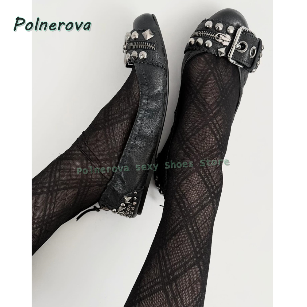 Rivet Belt Buckle Mary Jane Sh - Women'S Fashion For Summer 2026 评论和价格