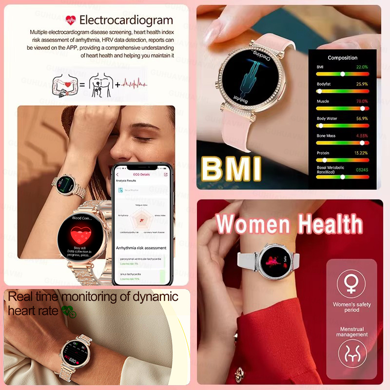 Smart Watch for Women Men PPG+ - Women'S Fashion Retailers 评论和价格