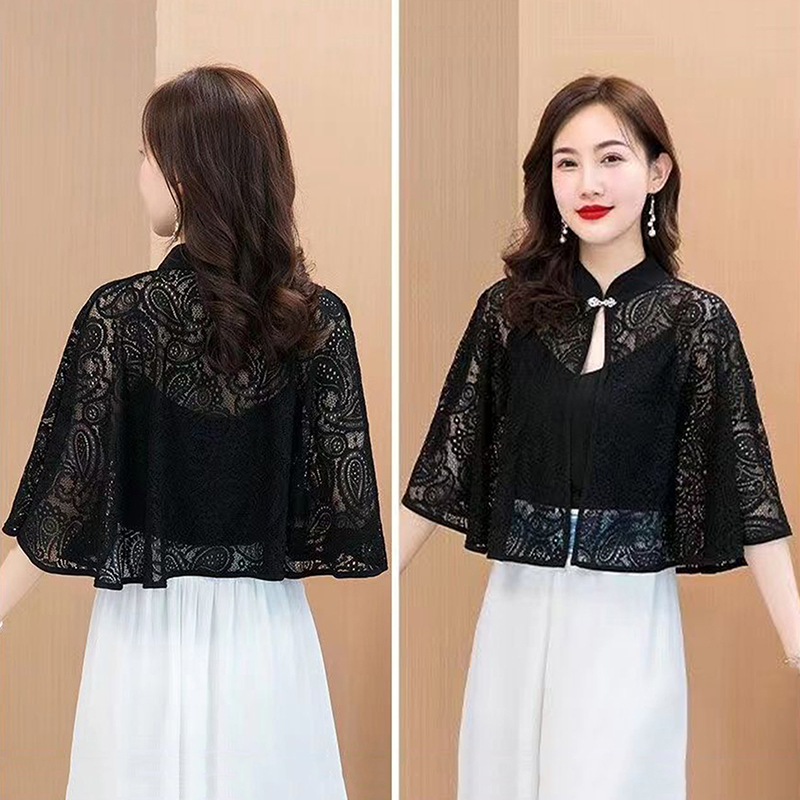 Spring Summer Shawl Coat Thin  - Women'S Fashion Long Coat 评论和价格