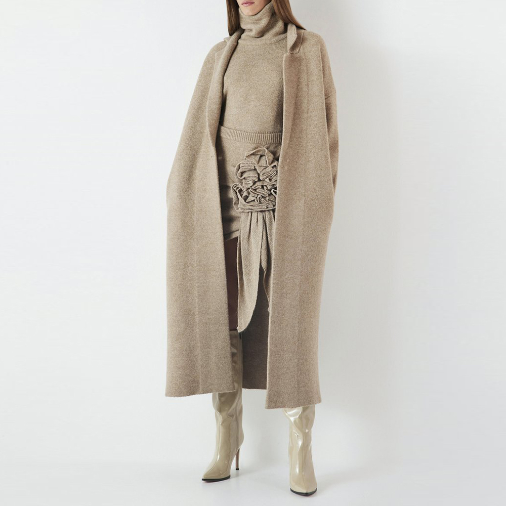 TWOTWINSTYLE Three Piece Set F - Women'S Fashion Long Coat 评论和价格