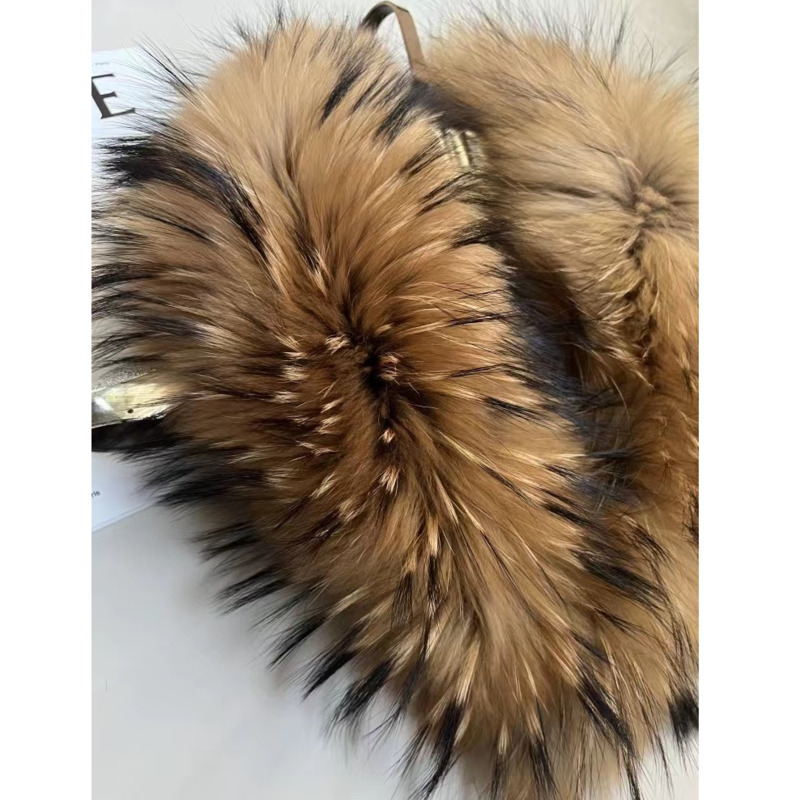 Raccoon Fur Collar Female Wint - Women'S Fashion Long Coat 评论和价格