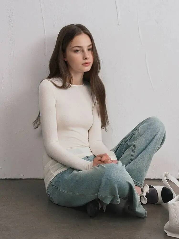 Women Cashmere Blend Long Slee - Women'S Fashion Q 评论和价格
